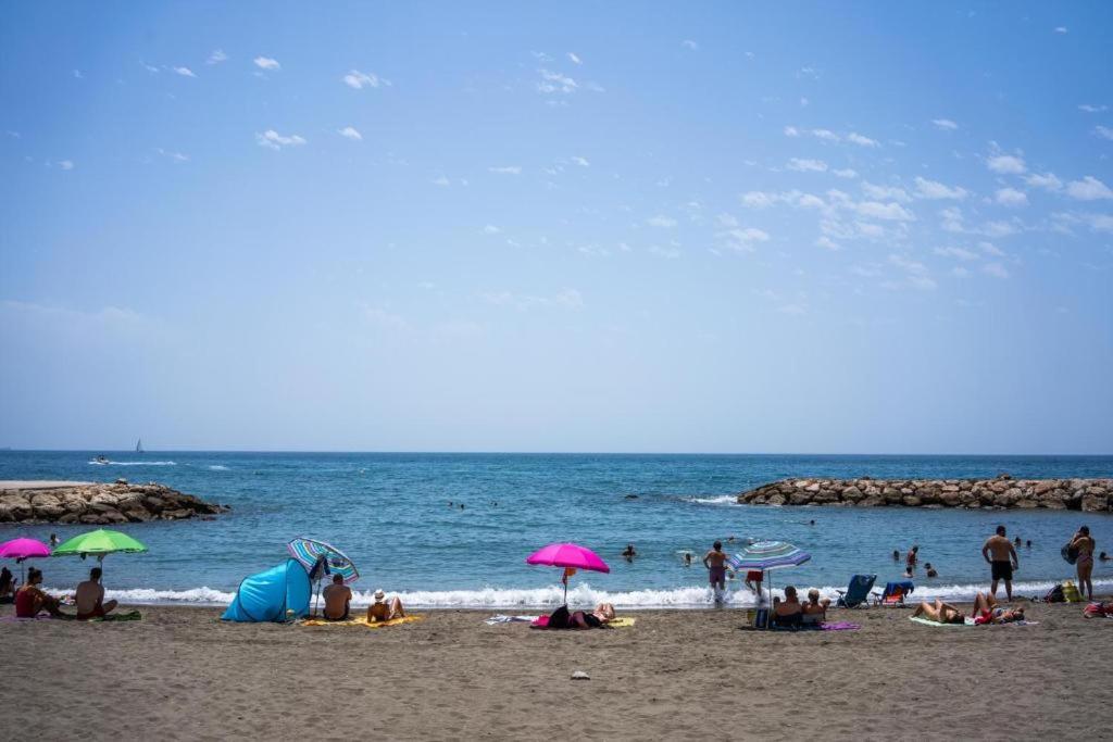 Beach Pedregalejo Málaga Buitenkant foto